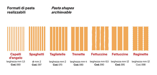 Imperia Restaurant Taglia sfoglia T. Reginette 12 mm