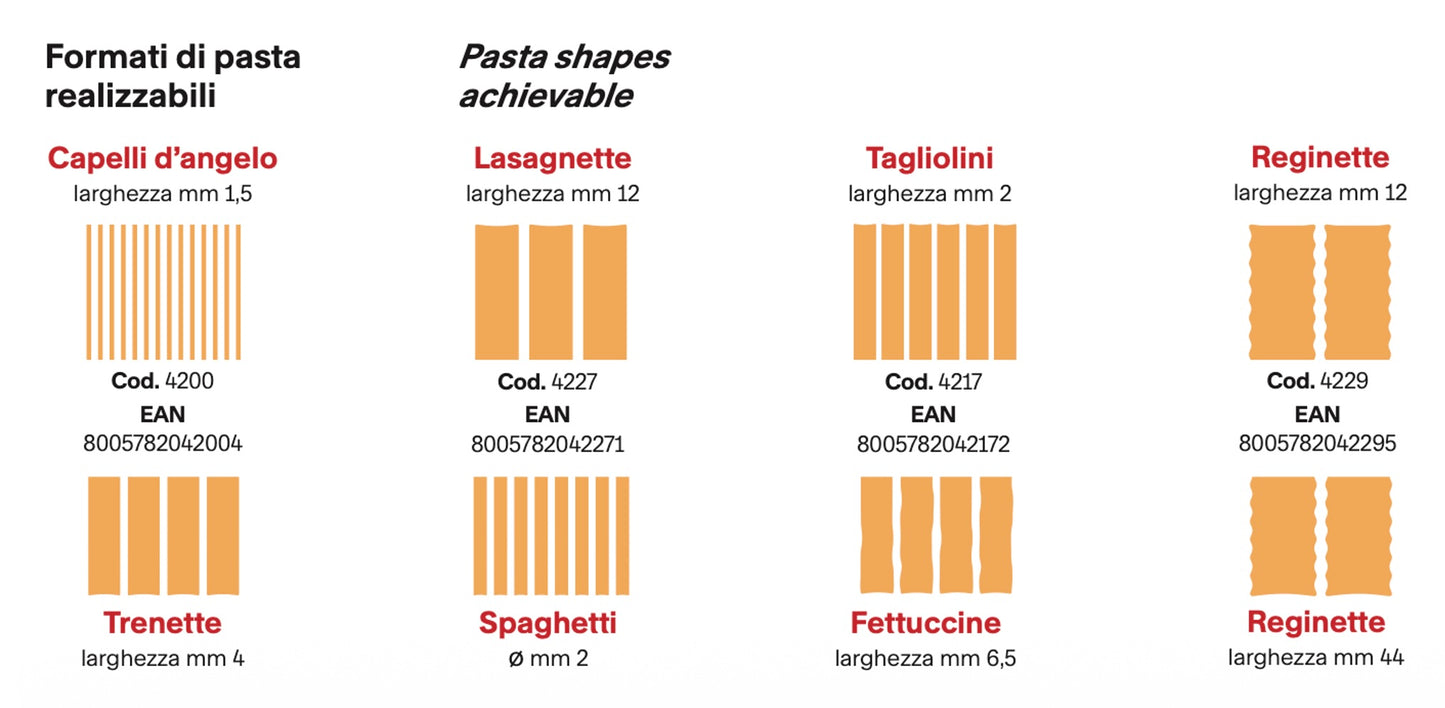 Imperia Duplex Lasagnette / Spaghetti 2/12 mm